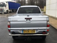 USED 2006 06 MITSUBISHI L200 2.5 TD 4WD LWB WARRIOR DCB 1d 114 BHP LEATHER SEATS ** NO VAT ** NO VAT