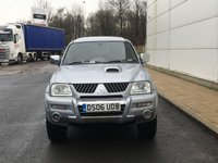 USED 2006 06 MITSUBISHI L200 2.5 TD 4WD LWB WARRIOR DCB 1d 114 BHP LEATHER SEATS ** NO VAT ** NO VAT