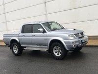 USED 2006 06 MITSUBISHI L200 2.5 TD 4WD LWB WARRIOR DCB 1d 114 BHP LEATHER SEATS ** NO VAT ** NO VAT