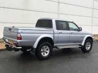 USED 2006 06 MITSUBISHI L200 2.5 TD 4WD LWB WARRIOR DCB 1d 114 BHP LEATHER SEATS ** NO VAT ** NO VAT