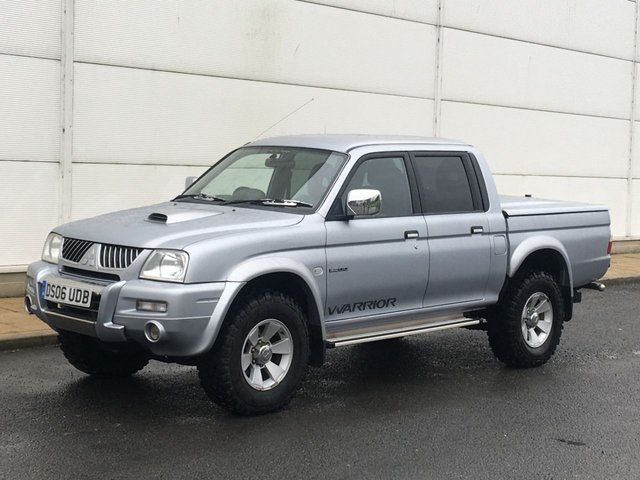 2006 06 Mitsubishi L200 2.5 TD 4WD LWB WARRIOR DCB 1d 114 BHP