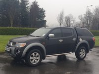 USED 2006 56 MITSUBISHI L200 2.5 4WD LWB ELEGANCE DCB 1d AUTO 135 BHP MOTORWAY MILES ** NO VAT **