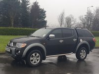 USED 2006 56 MITSUBISHI L200 2.5 4WD LWB ELEGANCE DCB 1d AUTO 135 BHP MOTORWAY MILES ** NO VAT **
