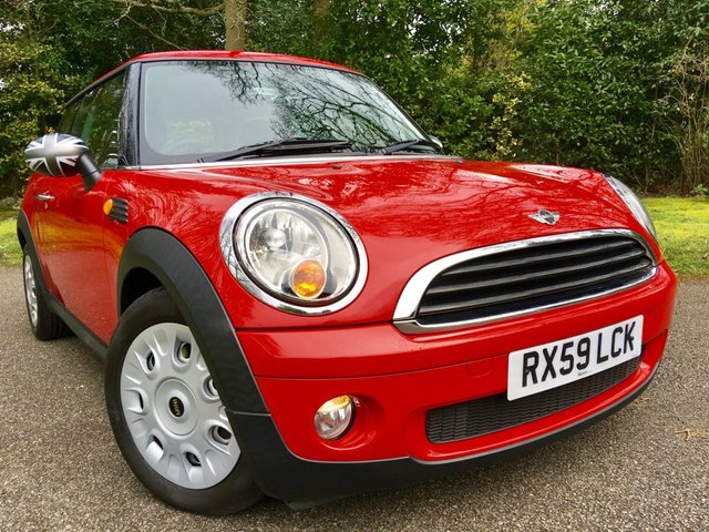 2009 59 MINI Hatch First 1.4 FIRST 3d 75 BHP ONLY 46,769 MILES WITH FULL MINI SERVING