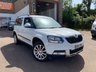 USED 2014 SKODA YETI OUTDOOR SE TDI CR 4X4 A go anywhere 2014 Skoda Yeti 2.0tdi SE CR 4x4 AUTOMATIC in white with FSH and 2 keys. Supplied with an independent AA inspection report.