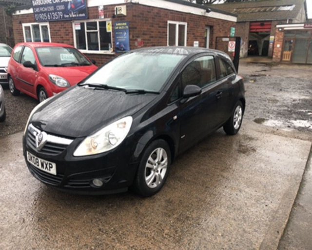 2008 08 VAUXHALL CORSA 1.2 CLUB 16V 3d 80 BHP 