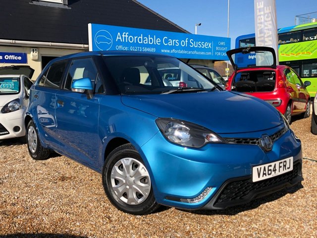 2015 64 MG 3 1.5 3 TIME VTI-TECH 5d 106 BHP