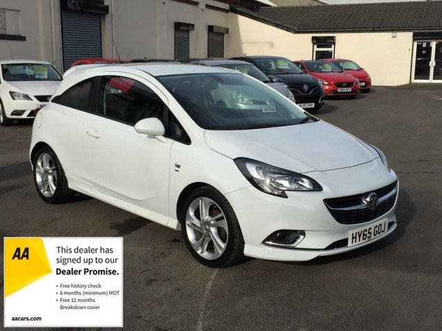 2015 65 Vauxhall Corsa 1.2 SRI VX-LINE 3dr