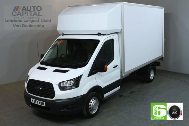 2017 67 FORD TRANSIT 2.0 350 129 BHP LWB EURO 6 AIR CON TWIN WHEEL WITH TAIL LIFT LUTON