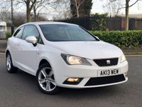 USED 2013 13 SEAT IBIZA 1.4 TOCA 3d 85 BHP TOP SPEC++FINANCE AVAILABLE