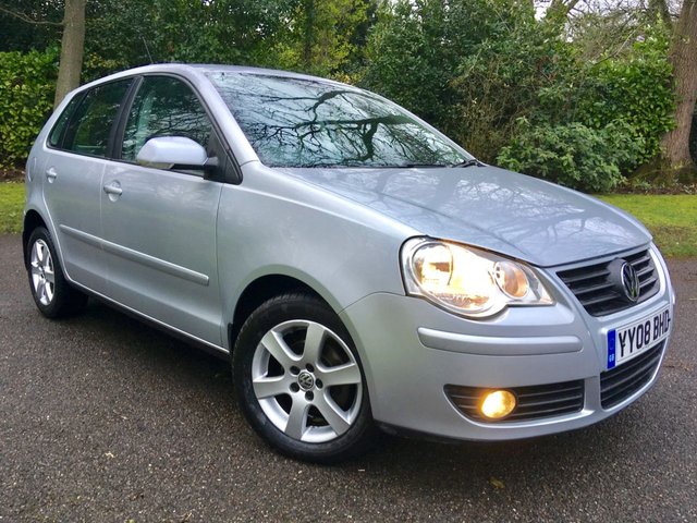 2008 08 Volkswagen Polo 1.2 MATCH 5d 68 BHP AIRCON/ ALLOYS /X4 AIRBAGS / REMOTE CENTRAL LOCKING