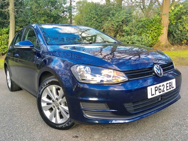 2013 62 Volkswagen Golf 1.4 SE TSI BLUEMOTION TECHNOLOGY DSG 5d AUTO 120 BHP'' FRONT AND REAR PARK SENSORS / X6 DEALER /SPECIALIST SERVICES