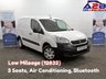 USED 2017 17 PEUGEOT PARTNER 1.6 BLUEHDI PROFESSIONAL, 3 Seats, Low Mileage (12832) Air Conditioning, Bluetooth, Cruise Control, DAB Radio **Drive Away Today** Over The Phone Low Rate Finance Available, Just Call us on 01709 866668**