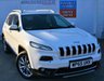 USED 2016 65 JEEP CHEROKEE 2.0 M-JET LIMITED 5d Family SUV Stunning in White with Great High Spec inc Sat Nav Heated Leather Seats DAB Digital Radio Bluetooth Mobile Handsfree and much more FULL SERVICE HISTORY + 1 FORMER KEEPER
