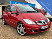 USED 2010 60 MERCEDES-BENZ A CLASS 1.5 A160 BLUEEFFICIENCY AVANTGARDE SE 5d 95 BHP Stunning A Class Mercedes in Jupiter Red with Low Mileage