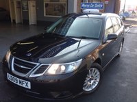 USED 2009 09 SAAB 9-3 1.8 T LINEAR SE ESTATE Rare Low Mileage Car.......Part Leather