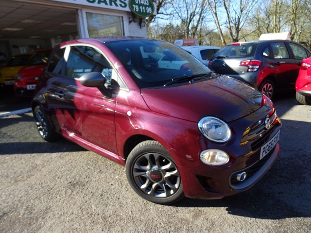 2016 66 Fiat 500 1.2 S (SPORT) 3d 69 BHP NEW SHAPE
