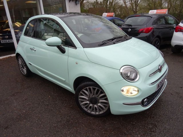 2016 65 Fiat 500 0.9 TWINAIR LOUNGE 3d 105 BHP NEW SHAPE