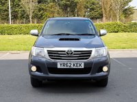 USED 2012 62 TOYOTA HI-LUX 2.5 HL3 4X4 D-4D DCB 1d 142 BHP NO VAT ** NO VAT + REVERSING CAMERA