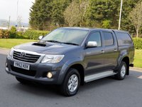 USED 2012 62 TOYOTA HI-LUX 2.5 HL3 4X4 D-4D DCB 1d 142 BHP NO VAT ** NO VAT + REVERSING CAMERA