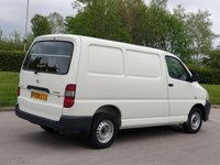 USED 2008 08 TOYOTA HI-ACE 2.5 280 SWB D-4D 95 1d 94 BHP NO VAT + TIMING BELT CHANGED !
