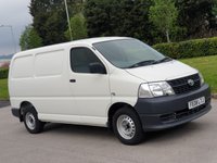 USED 2008 08 TOYOTA HI-ACE 2.5 280 SWB D-4D 95 1d 94 BHP NO VAT + TIMING BELT CHANGED !