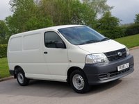 USED 2008 08 TOYOTA HI-ACE 2.5 280 SWB D-4D 95 1d 94 BHP NO VAT + TIMING BELT CHANGED !