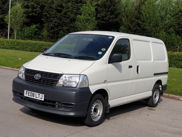 2008 08 Toyota HI-Ace 2.5 280 SWB D-4D 95 1d 94 BHP
