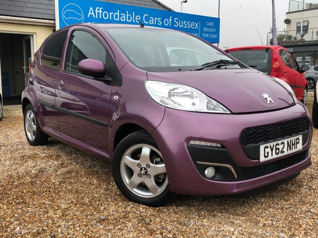 2012 62 Peugeot 107 1.0 ALLURE 5d AUTOMATIC