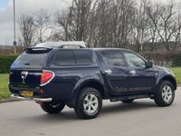 USED 2012 12 MITSUBISHI L200 2.5 DI-D 4X4 BARBARIAN LB DCB 1d 175 BHP SAT NAV + CAMERA + CANOPY * NO VAT