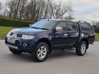 USED 2012 12 MITSUBISHI L200 2.5 DI-D 4X4 BARBARIAN LB DCB 1d 175 BHP SAT NAV + CAMERA + CANOPY * NO VAT