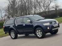 USED 2012 12 MITSUBISHI L200 2.5 DI-D 4X4 BARBARIAN LB DCB 1d 175 BHP SAT NAV + CAMERA + CANOPY * NO VAT