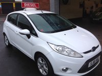 USED 2011 61 FORD FIESTA 1.4 ZETEC TDCI 5d &pound;20 Road Tax