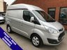 USED 2015 65 FORD TRANSIT CUSTOM 2.2 290 LIMITED LR P/V 1d 124 BHP ***NO VAT*** DAB RADIO : CRUISE CONTROL : HEATED SEATS: PARKING SENSORS
