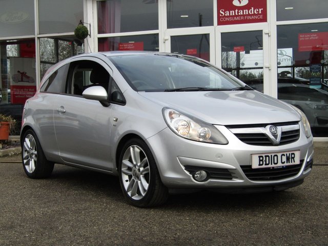 2010 10 Vauxhall Corsa 1.2 SXI A/C 3d 83 BHP