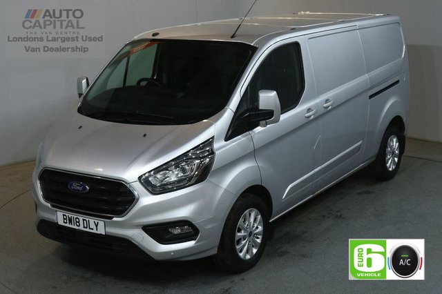 2018 18 FORD TRANSIT CUSTOM 2.0 300 LIMITED L2 H1 130 BHP LWB AIR CON EURO 6 VAN