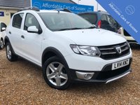 USED 2014 14 DACIA SANDERO STEPWAY 1.5 STEPWAY LAUREATE DCI 5d 90 BHP Low Mileage 5 door Diesel