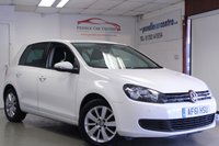 USED 2011 61 VOLKSWAGEN GOLF 1.6 MATCH TDI BLUEMOTION TECHNOLOGY 5d 103 BHP 8 STAMPS IN SERVICE BOOK