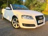 USED 2011 11 AUDI A3 1.2 TFSI 2d CONVERTIBLE  103 BHP STOP/START-AIRCON / AUDI +1 PRIVATE OWNER/NEW FRONT BRAKES JUST FITTED BEAUTIFULLY KEPT INSDE AND OUT''  RECENTLY SERVICED WITH NEW FRONT BRAKES AND DISCS