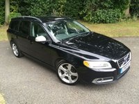 USED 2010 59 VOLVO V70 2.4 D5 R-DESIGN SE PREMIUM 5d AUTO 205 BHP / CAMBELT RENEWED / SATNAV / FULL LEATHER / PART EXCHANGE TO CLEAR IN AS A PART EXCHANGE  ,,VERY WELL LOOKED AFTER CAR MECHANICALLY WITH GREAT SERVICE HISTORY,,PART EXCHANGE TO CLEAR''