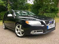 USED 2010 59 VOLVO V70 2.4 D5 R-DESIGN SE PREMIUM 5d AUTO 205 BHP / CAMBELT RENEWED / SATNAV / FULL LEATHER / PART EXCHANGE TO CLEAR IN AS A PART EXCHANGE  ,,VERY WELL LOOKED AFTER CAR MECHANICALLY WITH GREAT SERVICE HISTORY,,PART EXCHANGE TO CLEAR''