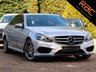 USED 2015 15 MERCEDES-BENZ E-CLASS 2.1 E300 BLUETEC HYBRID AMG SPORT 4d AUTO 202 BHP (NAV, PAN ROOF & REAR CAMERA)
