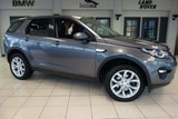 USED 2015 15 LAND ROVER DISCOVERY SPORT 2.2 SD4 HSE 5d AUTO 190 BHP full land rover service history FINISHED IN STUNNING CORRIS GREY WITH FULL BLACK LEATHER SEATS + FULL LAND ROVER SERVICE HISTORY + SATELLITE NAVIGATION + PANORAMIC ROOF + REVERSE CAMERA + 7 SEATS + HEATED FRONT SEATS + 19 INCH ALLOYS + XENON HEADLIGHTS + CRUISE CONTROL + DAB RADIO