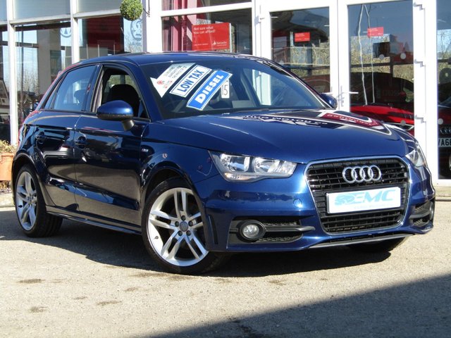 2013 13 Audi A1 1.6 SPORTBACK TDI S LINE 5d 105 BHP