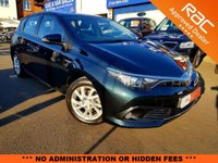 USED 2016 16 TOYOTA AURIS 1.8 VVT-I BUSINESS EDITION 5d AUTO 99 BHP ** RAC BUYSURE INSPECTED **