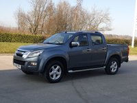 USED 2012 12 ISUZU D-MAX 2.5 UTAH D/C INT-COOLER TD 1d AUTO 164 BHP NO VAT ** HEATED LEATHER + 2 KEYS