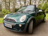 USED 2007 56 MINI CONVERTIBLE 1.6 ONE 2d 89 BHP ONLY 58,000 MILES WITH FULL MINI MAIN DEALER/SPECIALIST SERVICE HISTORY//REAR PARK SENSORS GREAT CONDTION FOR THE YEAR VERY WELL LOOKED AFTER MINI!!!