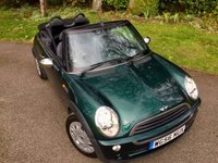 USED 2007 56 MINI CONVERTIBLE 1.6 ONE 2d 89 BHP ONLY 58,000 MILES WITH FULL MINI MAIN DEALER/SPECIALIST SERVICE HISTORY//REAR PARK SENSORS GREAT CONDTION FOR THE YEAR VERY WELL LOOKED AFTER MINI!!!