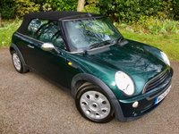 USED 2007 56 MINI CONVERTIBLE 1.6 ONE 2d 89 BHP ONLY 58,000 MILES WITH FULL MINI MAIN DEALER/SPECIALIST SERVICE HISTORY//REAR PARK SENSORS GREAT CONDTION FOR THE YEAR VERY WELL LOOKED AFTER MINI!!!