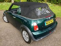 USED 2007 56 MINI CONVERTIBLE 1.6 ONE 2d 89 BHP ONLY 58,000 MILES WITH FULL MINI MAIN DEALER/SPECIALIST SERVICE HISTORY//REAR PARK SENSORS GREAT CONDTION FOR THE YEAR VERY WELL LOOKED AFTER MINI!!!